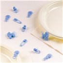 Confetti 3D Baby Boy pentru party si evenimente, Amscan INT369655, Punga 25 buc