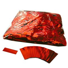 Confetti dreptunghiulare rosii din folie pentru petreceri, Radar SPC.F.RR