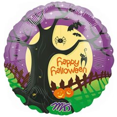 Balon Folie 45 cm Spooky Halloween, Amscan 12927
