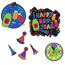 Decoratiuni pentru Revelion, Amscan 196786, Set 30 piese