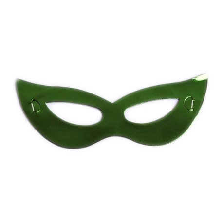 Masti metalizate verzi pentru petrecere, Radar SMFIT.MSA.VERDE