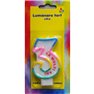 Lumanare aniversara pentru tort, Cifra 3 cu mesajul "La multi ani!", Radar SMFIT.LMA3, 1 buc