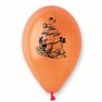 Baloane latex 10"/26cm inscriptionate pentru Halloween, Radar GI90.HALLOWEEN