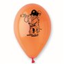 Baloane latex 10"/26cm inscriptionate pentru Halloween, Radar GI90.HALLOWEEN