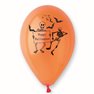 Baloane latex 10"/26cm inscriptionate pentru Halloween, Radar GI90.HALLOWEEN