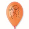 Baloane latex 10"/26cm inscriptionate pentru Halloween, Radar GI90.HALLOWEEN