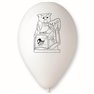 Baloane latex 10"/26cm inscriptionate pentru Halloween, Radar GI90.HALLOWEEN