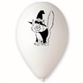 Baloane latex 10"/26cm inscriptionate pentru Halloween, Radar GI90.HALLOWEEN