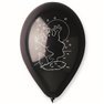 Baloane latex 10"/26cm inscriptionate pentru Halloween, Radar GI90.HALLOWEEN