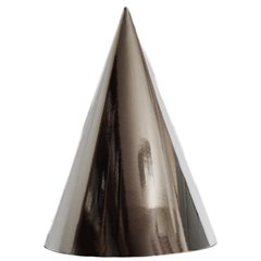 Coifuri de petrecere 20cm argintiu metalizat - Adulti, Radar SMFIT.C20.ARGINTIU