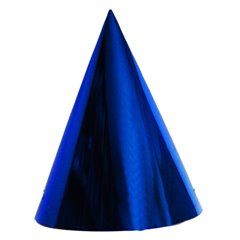 Coifuri de petrecere 16cm albastru metalizat - Copii, Radar SMFIT.C16ALBASTRU