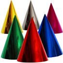 Coifuri de petrecere 16cm metalizate asortate - Copii, Radar SMFIT.C16ASS