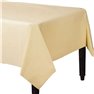 Fata de masa Vanilla Cream din plastic - 137x274cm, Amscan 77015-57