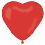 Baloane latex inima - 10"/25cm, Rosu 45, Gemar ACR.45, set 100 buc