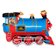 Balon folie figurina Tren- 80x60cm, Radar 901689