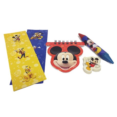 Pachet rechizite cu Mickey Mouse, Amscan RM996492, Set 20 buc