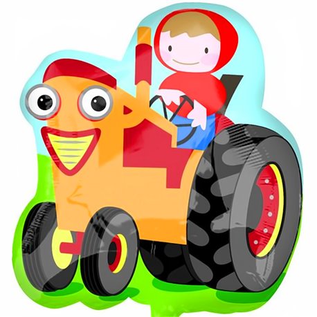 Balon Folie Figurina Tractor - 55x60cm, Amscan A22988ST