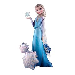 Balon Folie Airwalker Frozen - Elsa, Amscan, 144 cm, 110087
