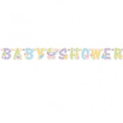 Banner decorativ pentru petrecere 2.1 m, Baby Shower, Amscan 129997, 1 buc