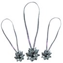 Fundite argintii elastice pentru cadouri, B 37637, Set 6 buc