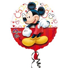 Balon folie 45cm Mickey Mouse Portrait, Amscan 30645