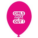 Baloane latex fuchsia pentru burlacite - Girls Night Out, Radar GI.GNO.F