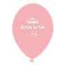 Baloane latex roz pentru burlacite - Bride to Be Lucky, Radar GI.BTBL.PINK