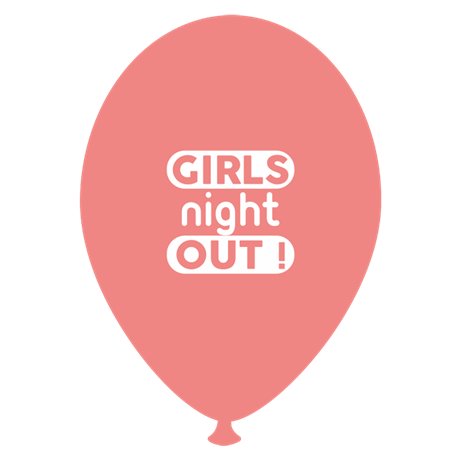 Baloane latex somon pentru burlacite - Girls Night Out, Radar GI.GNO.SOMON