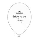 Baloane latex abe pentru burlacite - Bride to Be I'm Sexy, Radar GI.BTBIS.WBK