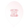 Baloane latex albe pentru burlacite - Girls Night Out, Radar GI.GNO.WPINK