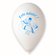 Baloane latex albe inscriptionate "Este Baietel", Radar GI.EB.T2