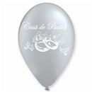 Baloane latex sidefate 10"/26cm inscriptionate "Casa de Piatra", Radar GMI90.CP