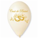 Baloane latex sidefate 10"/26cm inscriptionate "Casa de Piatra", Radar GMI90.CP