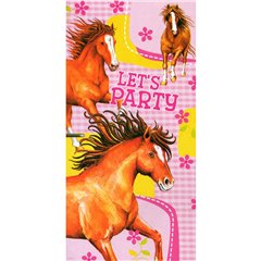 Poster MARE pentru usa, Charming Horses, Amscan 551823, 1 buc