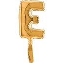 Balon Micro Folie litera E aurie - 18cm, Radar GB07242G