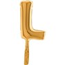 Balon Micro Folie litera L aurie - 18cm, Radar GB07312G