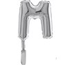 Balon Micro Folie litera M argintie - 18cm, Radar GB07329S