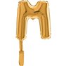 Balon Micro Folie litera M aurie - 18cm, Radar GB07322G