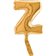 Balon micro folie litera Z aurie - 18cm, Radar 07452