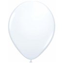 Balon Latex Alb, 5 inch (13 cm), Qualatex 43607, Set 100 buc
