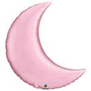 Balon Folie Figurina 89 cm Semiluna Pearl Pink, Qualatex 746236, 1 buc