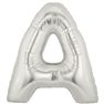 Baloane Folie Mari cu Litere A-Z Argintii, 86 cm / 34", Northstar Balloons, 1 buc