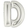 Baloane Folie Mari cu Litere A-Z Argintii, 86 cm / 34", Northstar Balloons, 1 buc