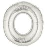 Baloane Folie Mari cu Litere A-Z Argintii, 86 cm / 34", Northstar Balloons, 1 buc