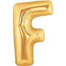 Baloane Folie Mari cu Litere A-Z Aurii, 86 cm / 34", Northstar Balloons, 1 buc