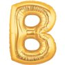 Baloane Folie Mari cu Litere A-Z Aurii, 86 cm / 34", Northstar Balloons, 1 buc