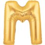 Baloane Folie Mari cu Litere A-Z Aurii, 86 cm / 34", Northstar Balloons, 1 buc