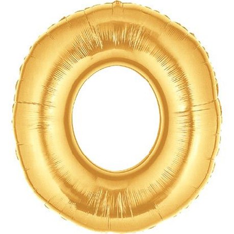 Baloane Folie Mari cu Litere A-Z Aurii, 86 cm / 34", Northstar Balloons, 1 buc