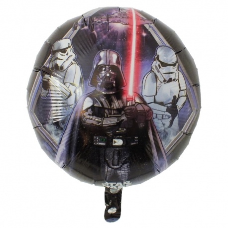 Balon Folie 45cm Star Wars -Darth Vader, Amscan 31919