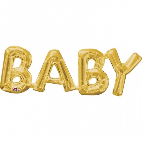 Balon folie figurina Baby, 66 x 22cm, Amscan 33763